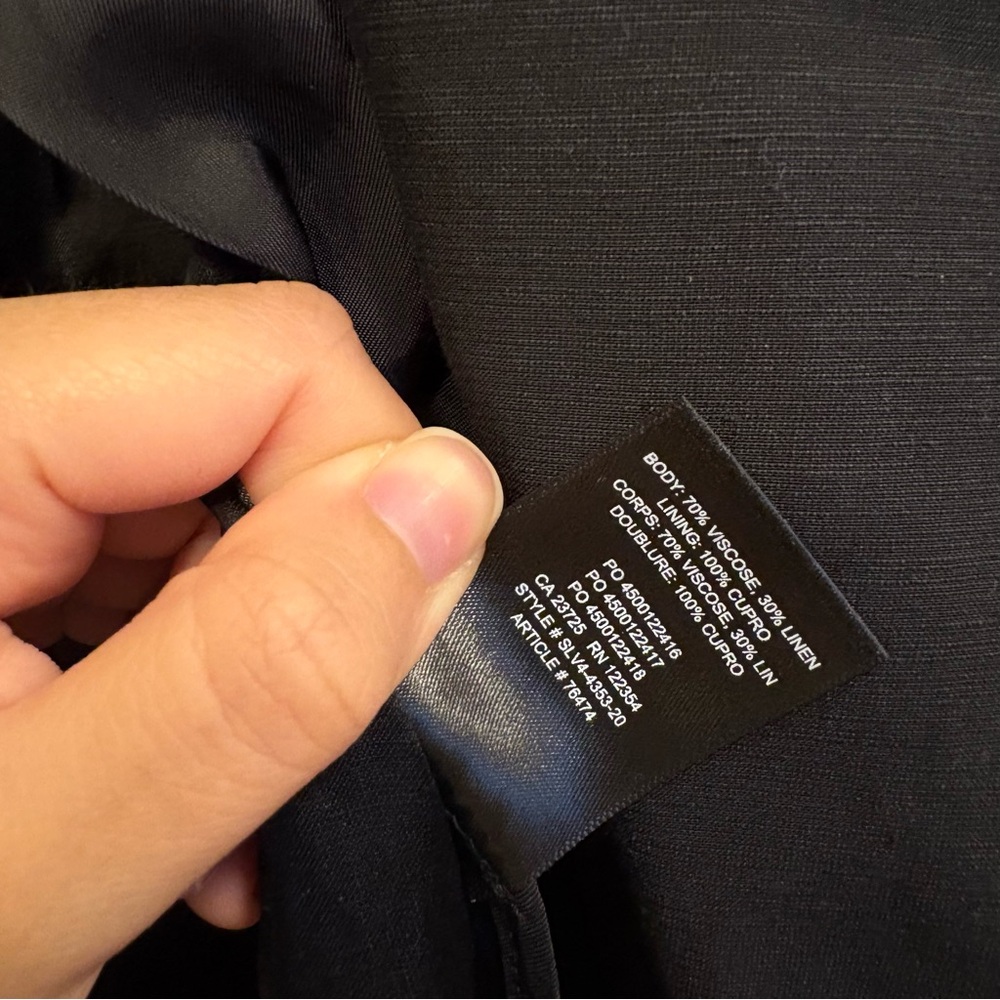 Aritzia Wilfred Alto Linen Blend Blazer - Picture 5 of 5